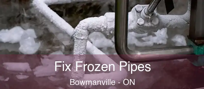  Fix Frozen Pipes Bowmanville - ON