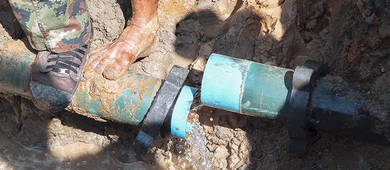 Underground Pipe Leak Repair in Bowmanville, ON