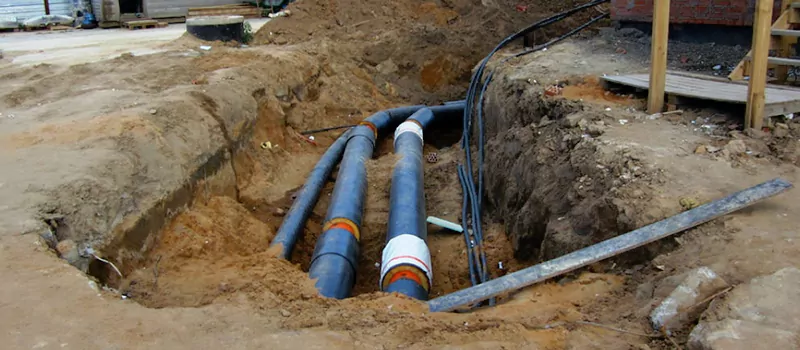 Main Water Line Installation in Bowmanville, Ontario