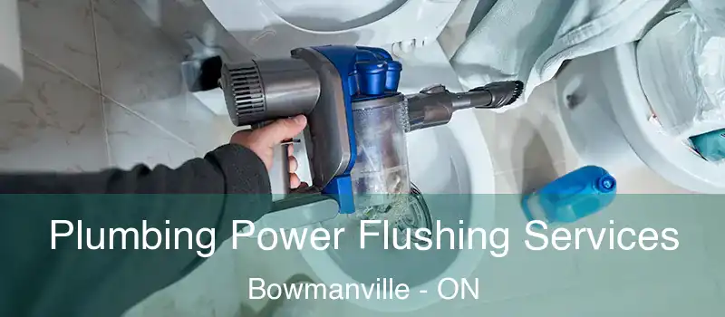  Plumbing Power Flushing Services Bowmanville - ON
