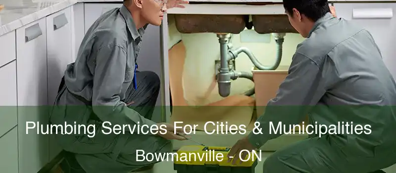  Plumbing Services For Cities & Municipalities Bowmanville - ON