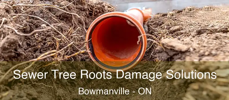  Sewer Tree Roots Damage Solutions Bowmanville - ON