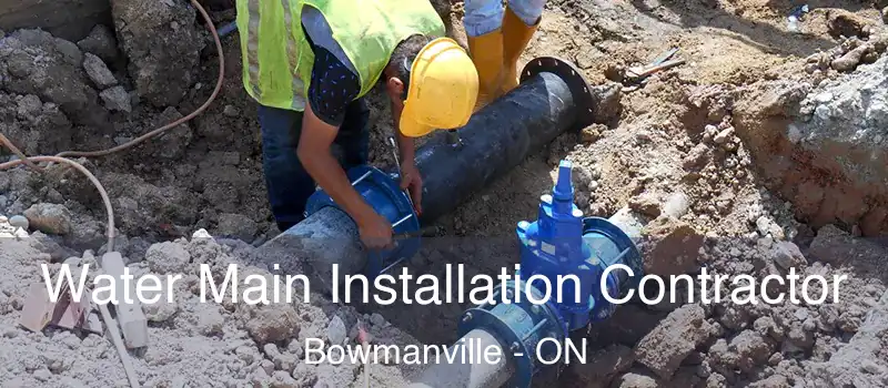  Water Main Installation Contractor Bowmanville - ON
